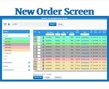 New Order Screen